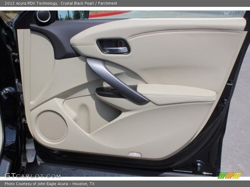 Crystal Black Pearl / Parchment 2013 Acura RDX Technology