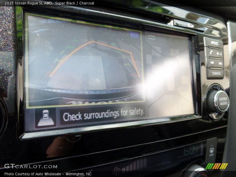 Super Black / Charcoal 2015 Nissan Rogue SL AWD