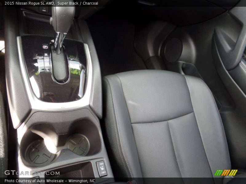 Super Black / Charcoal 2015 Nissan Rogue SL AWD