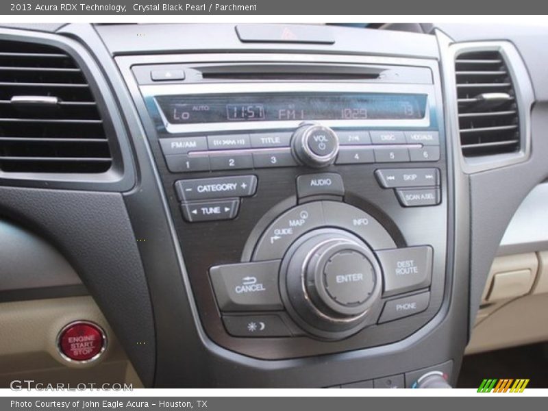 Crystal Black Pearl / Parchment 2013 Acura RDX Technology