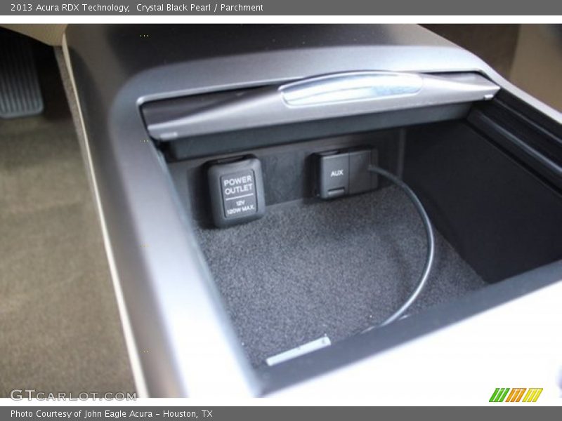 Crystal Black Pearl / Parchment 2013 Acura RDX Technology