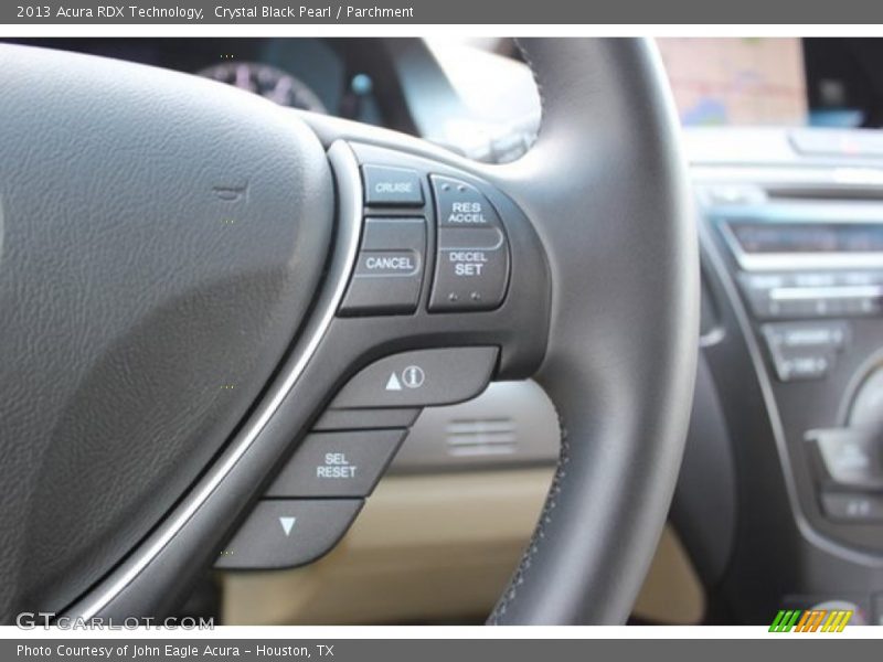 Crystal Black Pearl / Parchment 2013 Acura RDX Technology