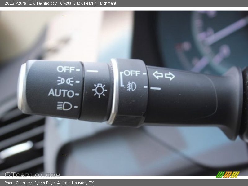 Crystal Black Pearl / Parchment 2013 Acura RDX Technology