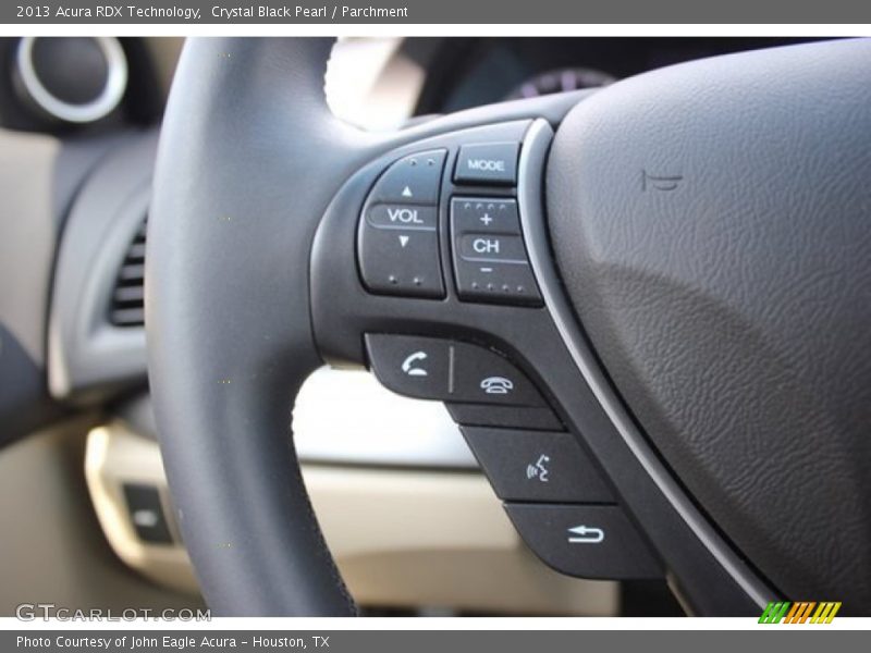 Crystal Black Pearl / Parchment 2013 Acura RDX Technology