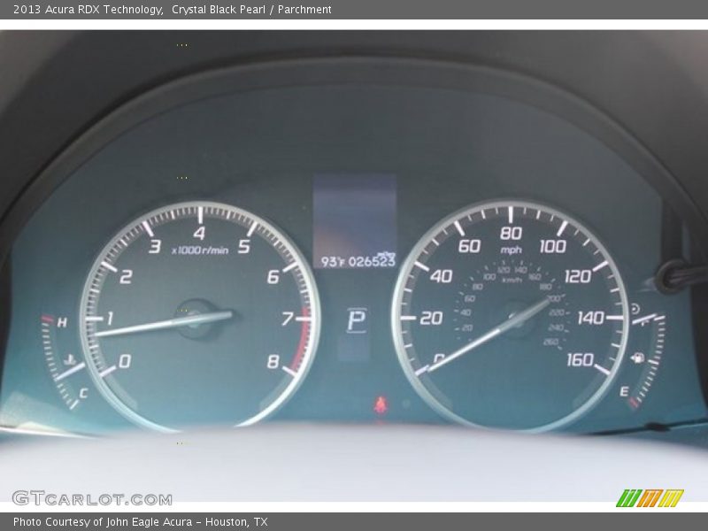 Crystal Black Pearl / Parchment 2013 Acura RDX Technology