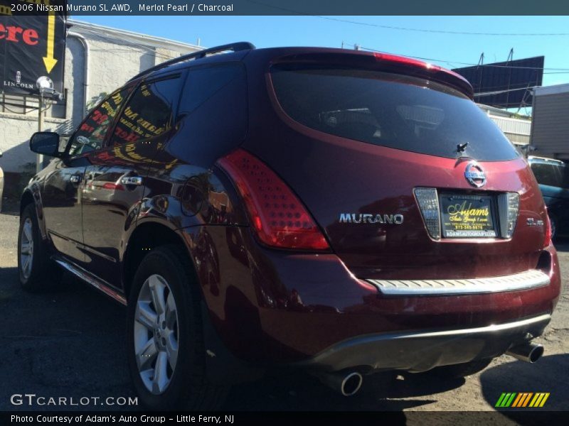 Merlot Pearl / Charcoal 2006 Nissan Murano SL AWD