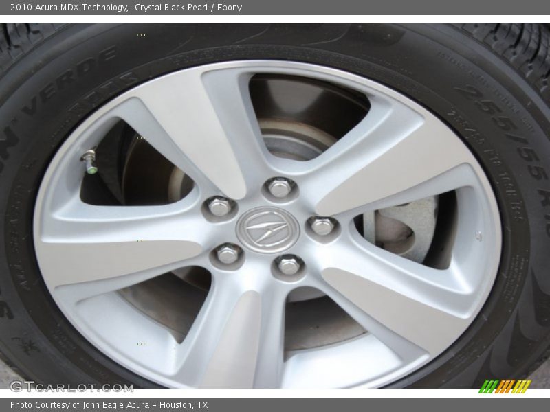 Crystal Black Pearl / Ebony 2010 Acura MDX Technology