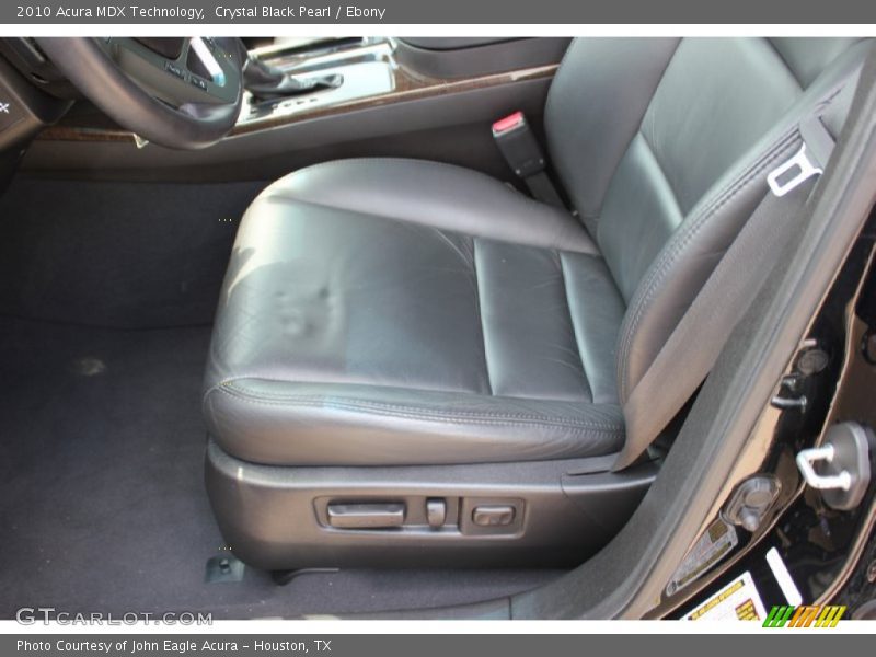 Crystal Black Pearl / Ebony 2010 Acura MDX Technology