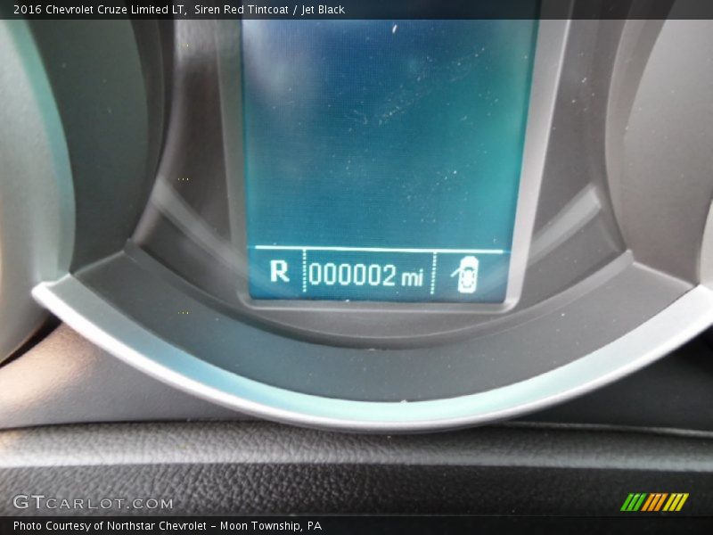 Siren Red Tintcoat / Jet Black 2016 Chevrolet Cruze Limited LT
