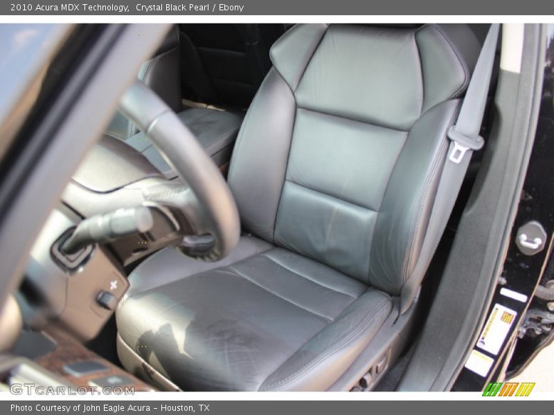 Crystal Black Pearl / Ebony 2010 Acura MDX Technology