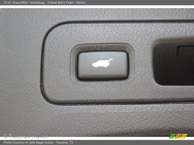 Crystal Black Pearl / Ebony 2010 Acura MDX Technology