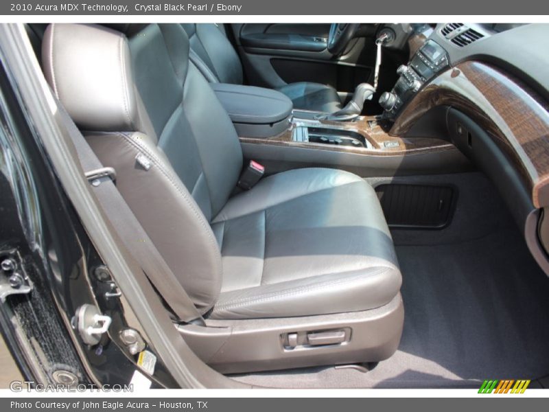 Crystal Black Pearl / Ebony 2010 Acura MDX Technology