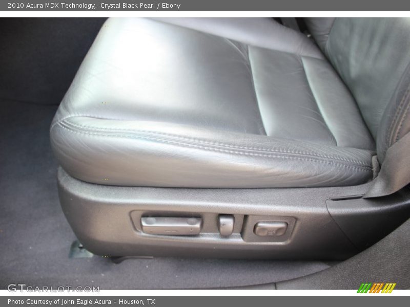 Crystal Black Pearl / Ebony 2010 Acura MDX Technology