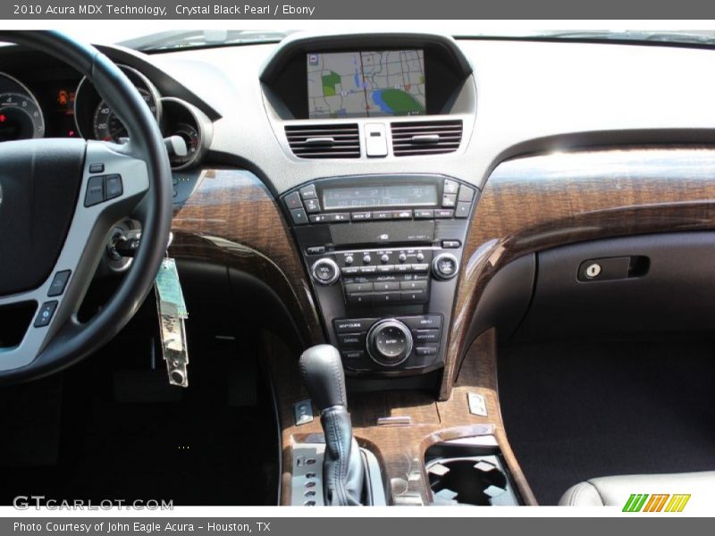 Crystal Black Pearl / Ebony 2010 Acura MDX Technology