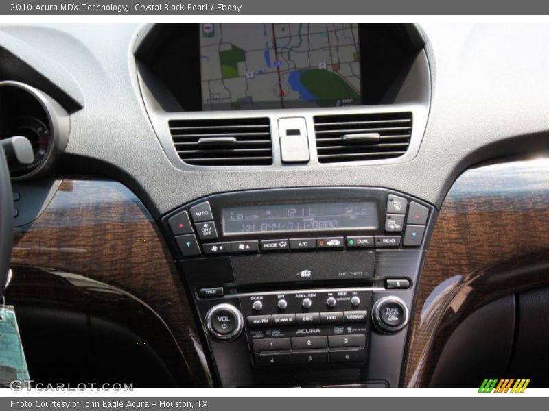 Crystal Black Pearl / Ebony 2010 Acura MDX Technology