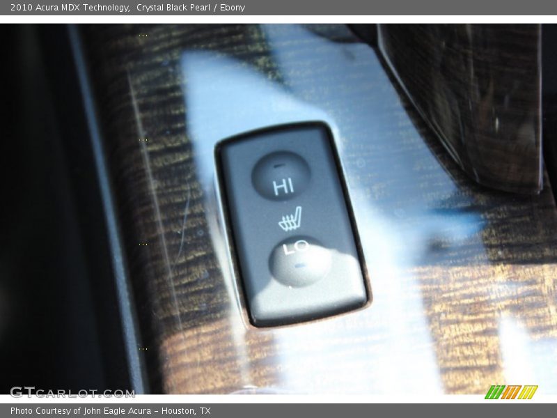 Crystal Black Pearl / Ebony 2010 Acura MDX Technology