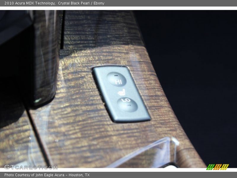 Crystal Black Pearl / Ebony 2010 Acura MDX Technology