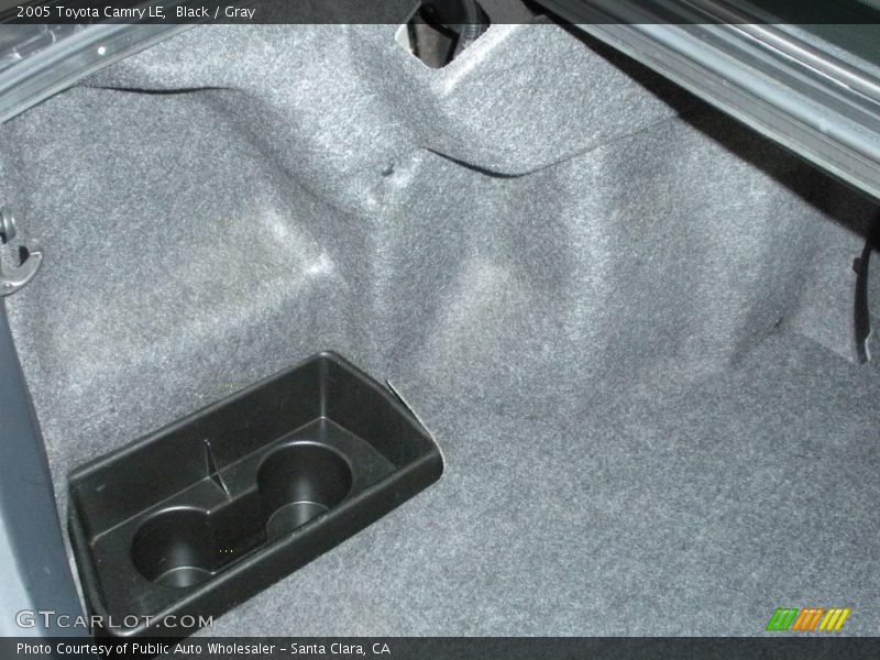 Black / Gray 2005 Toyota Camry LE