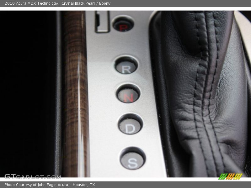 Crystal Black Pearl / Ebony 2010 Acura MDX Technology