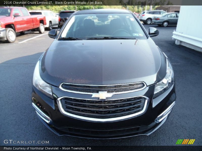 Black Granite Metallic / Jet Black 2016 Chevrolet Cruze Limited LT