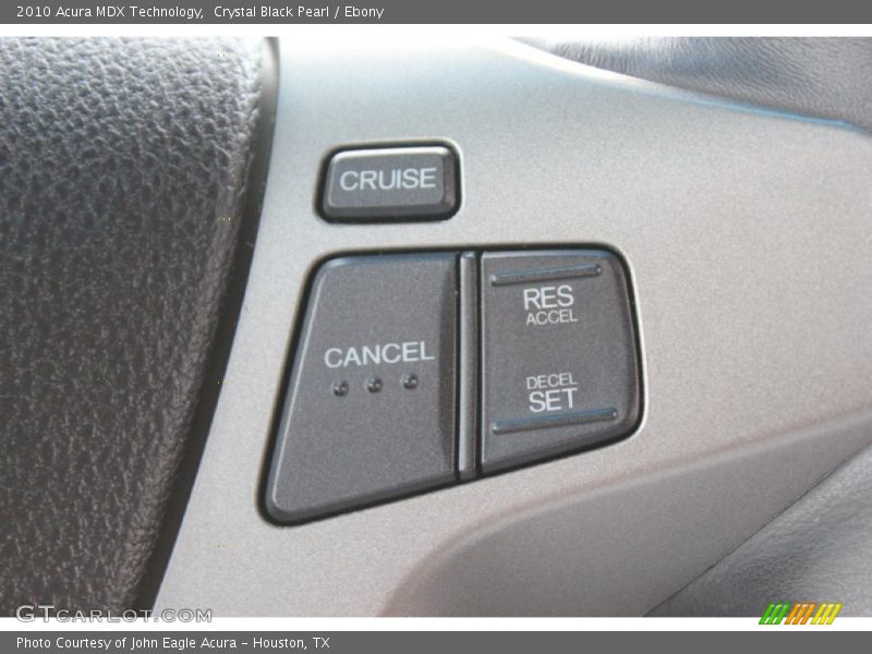 Crystal Black Pearl / Ebony 2010 Acura MDX Technology