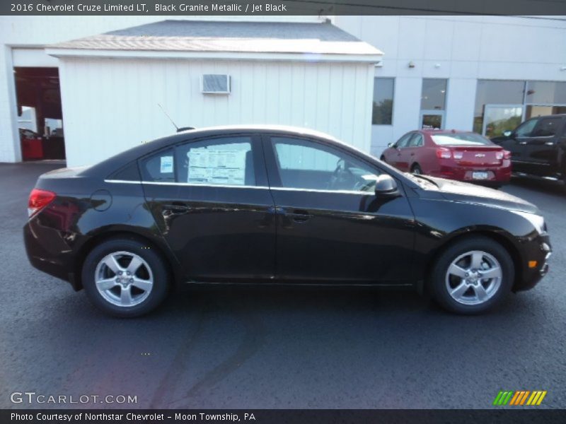 Black Granite Metallic / Jet Black 2016 Chevrolet Cruze Limited LT