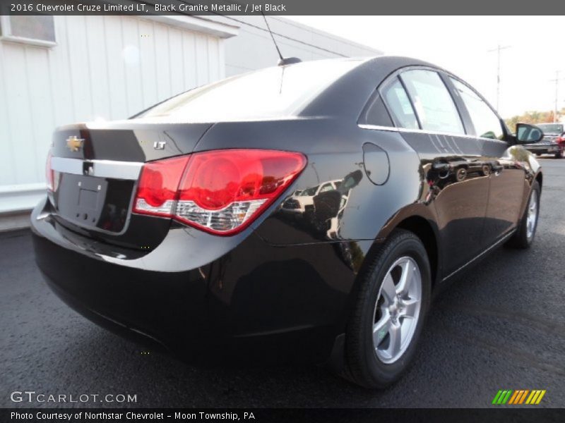 Black Granite Metallic / Jet Black 2016 Chevrolet Cruze Limited LT