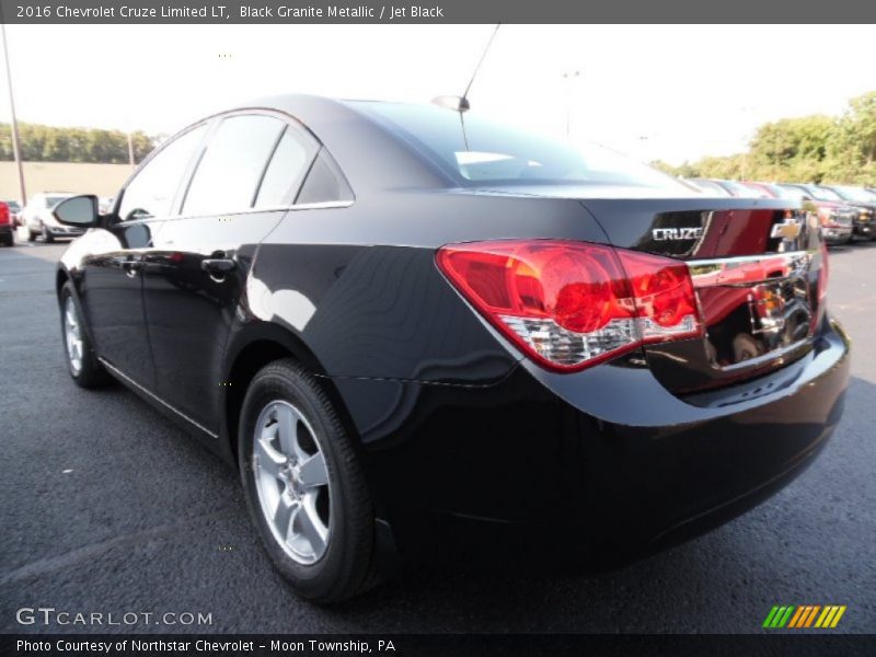 Black Granite Metallic / Jet Black 2016 Chevrolet Cruze Limited LT