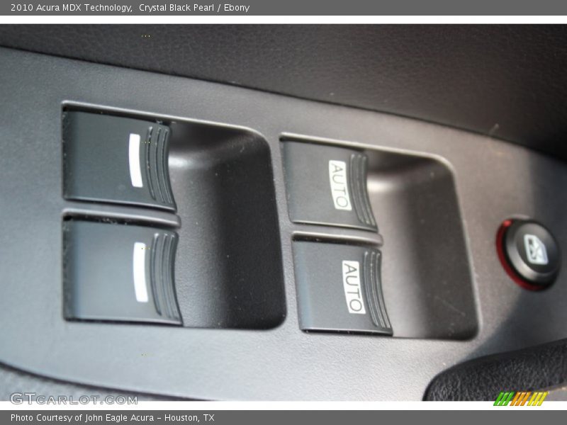 Crystal Black Pearl / Ebony 2010 Acura MDX Technology