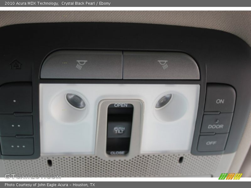 Crystal Black Pearl / Ebony 2010 Acura MDX Technology