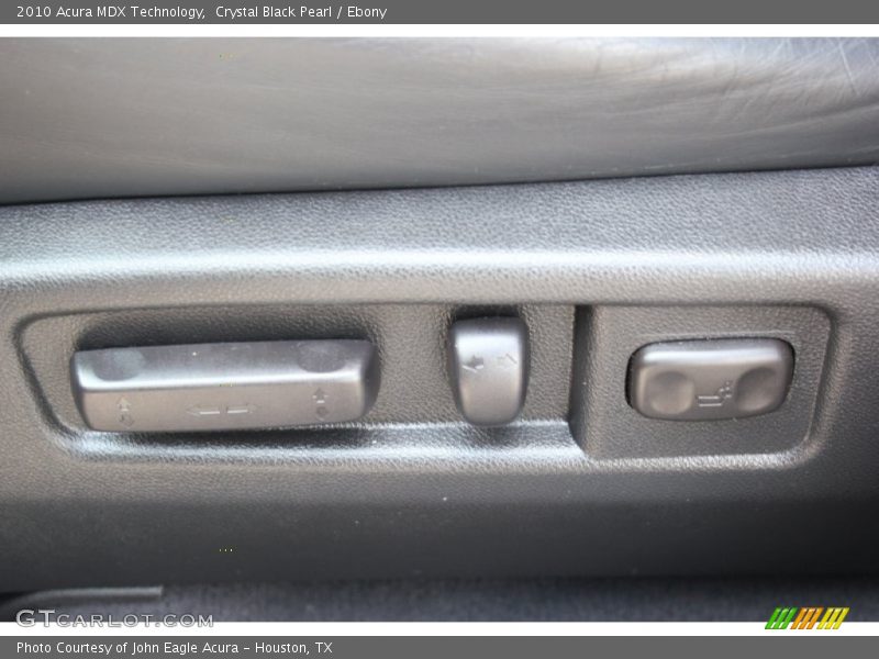 Crystal Black Pearl / Ebony 2010 Acura MDX Technology