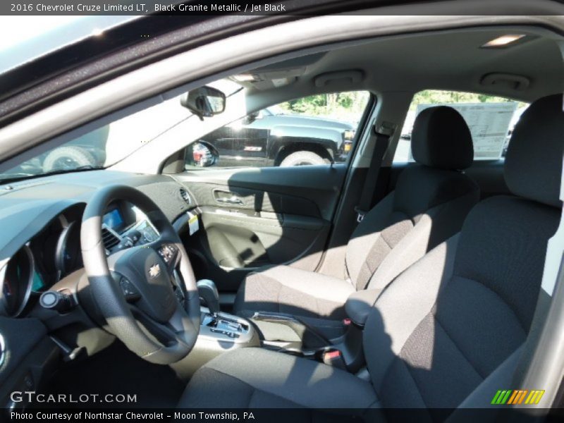 Black Granite Metallic / Jet Black 2016 Chevrolet Cruze Limited LT