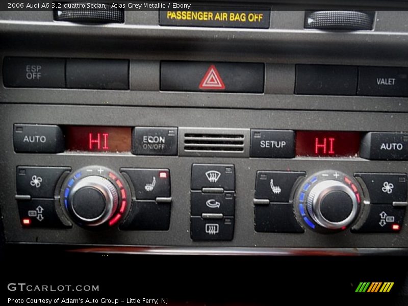 Atlas Grey Metallic / Ebony 2006 Audi A6 3.2 quattro Sedan