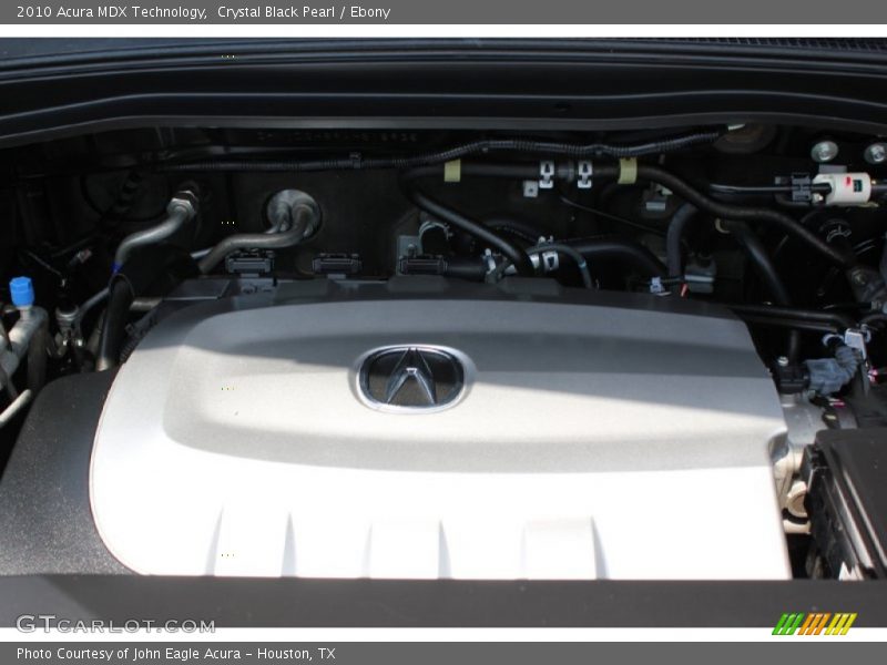 Crystal Black Pearl / Ebony 2010 Acura MDX Technology