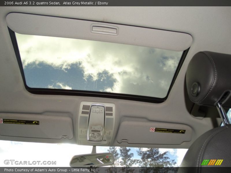 Atlas Grey Metallic / Ebony 2006 Audi A6 3.2 quattro Sedan