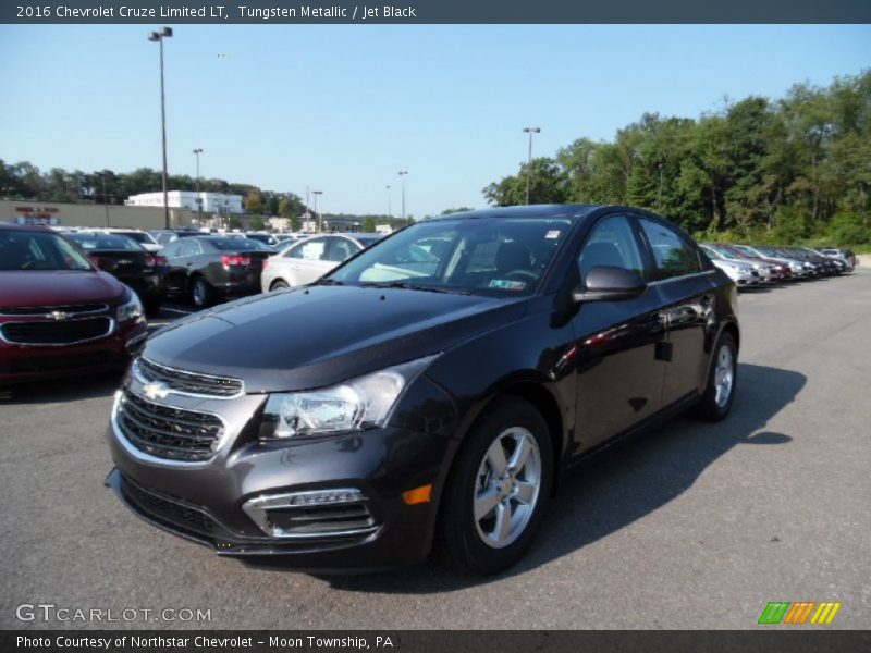 Tungsten Metallic / Jet Black 2016 Chevrolet Cruze Limited LT