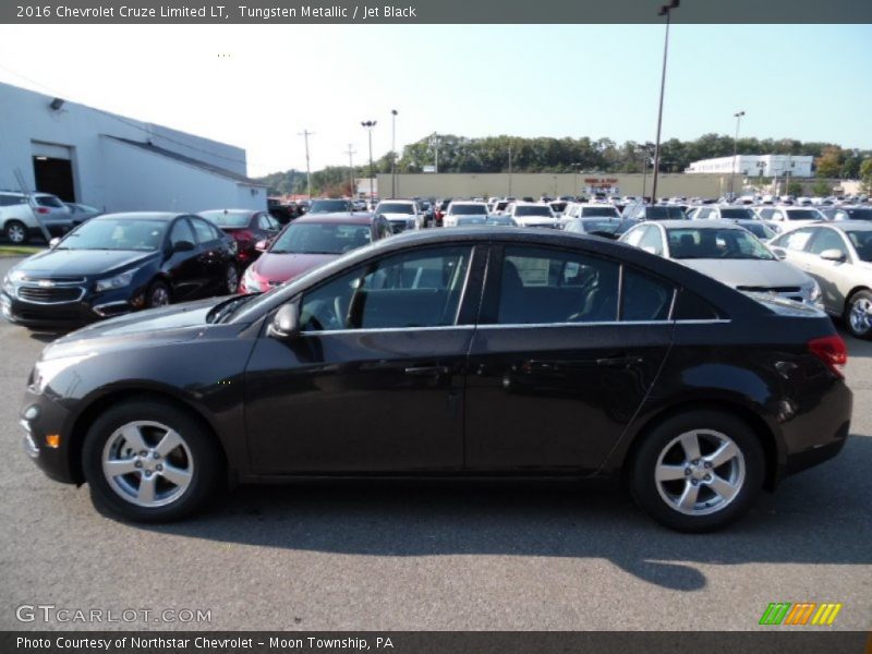 Tungsten Metallic / Jet Black 2016 Chevrolet Cruze Limited LT