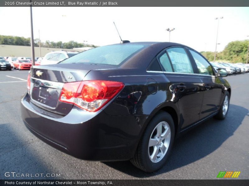 Blue Ray Metallic / Jet Black 2016 Chevrolet Cruze Limited LT