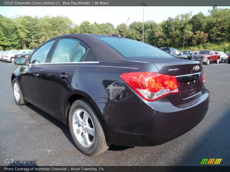 Blue Ray Metallic / Jet Black 2016 Chevrolet Cruze Limited LT