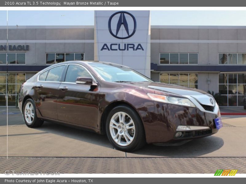 Mayan Bronze Metallic / Taupe 2010 Acura TL 3.5 Technology