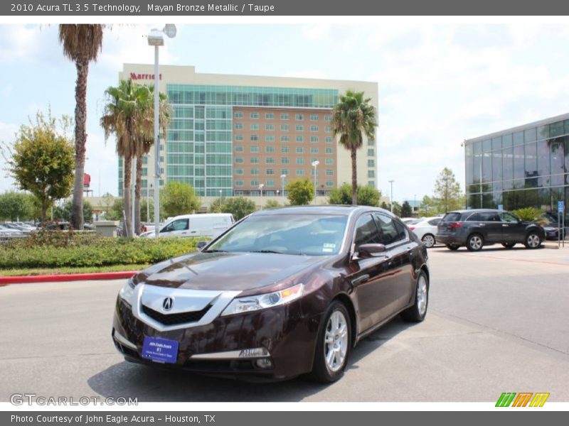 Mayan Bronze Metallic / Taupe 2010 Acura TL 3.5 Technology