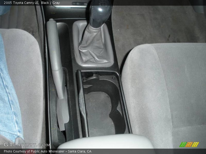 Black / Gray 2005 Toyota Camry LE