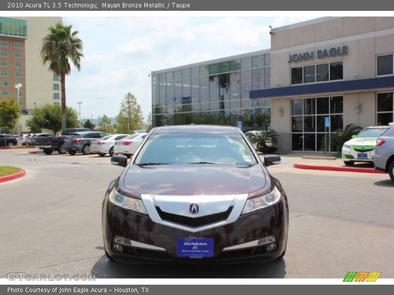 Mayan Bronze Metallic / Taupe 2010 Acura TL 3.5 Technology