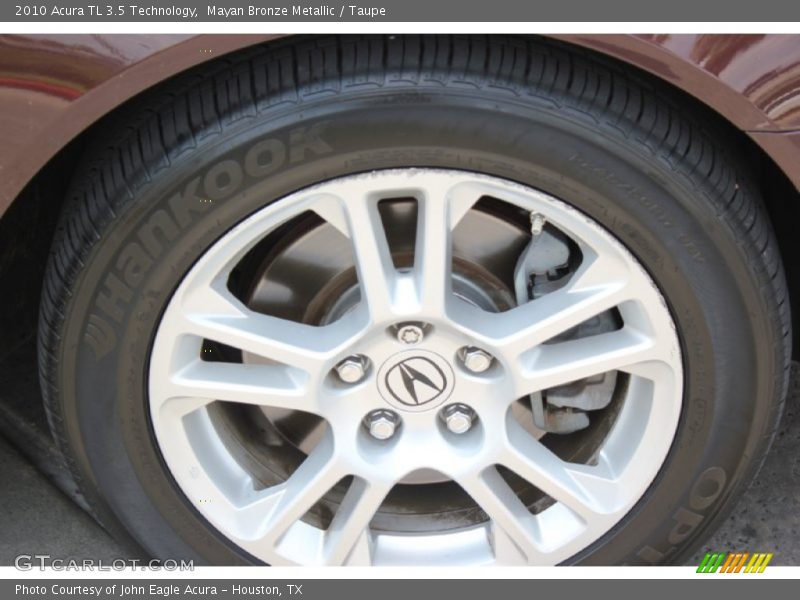 Mayan Bronze Metallic / Taupe 2010 Acura TL 3.5 Technology