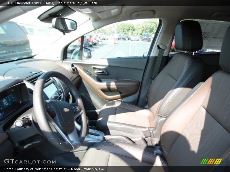 Sable Metallic / Jet Black 2016 Chevrolet Trax LT AWD