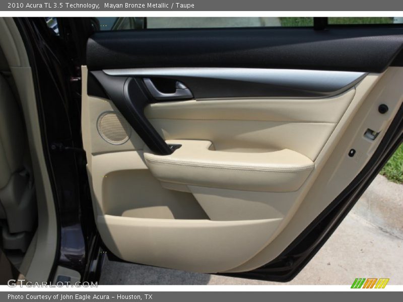 Mayan Bronze Metallic / Taupe 2010 Acura TL 3.5 Technology