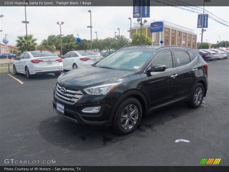 Twilight Black / Beige 2016 Hyundai Santa Fe Sport