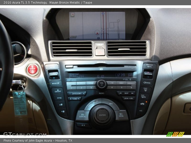 Mayan Bronze Metallic / Taupe 2010 Acura TL 3.5 Technology