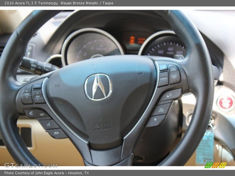 Mayan Bronze Metallic / Taupe 2010 Acura TL 3.5 Technology