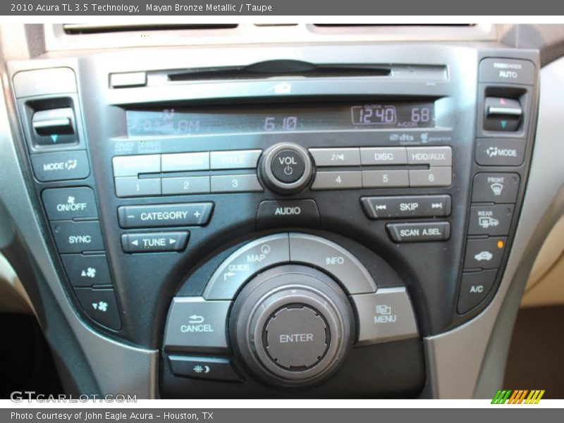 Mayan Bronze Metallic / Taupe 2010 Acura TL 3.5 Technology